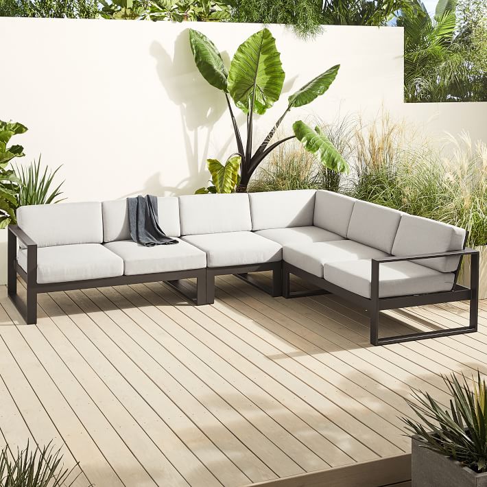 Build Your Own - Portside Aluminum Outdoor Sectional