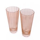 Estelle Colored Glass Sunday Highball Glass Sets