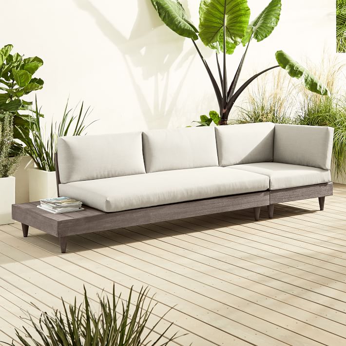 Low shop outdoor sofa