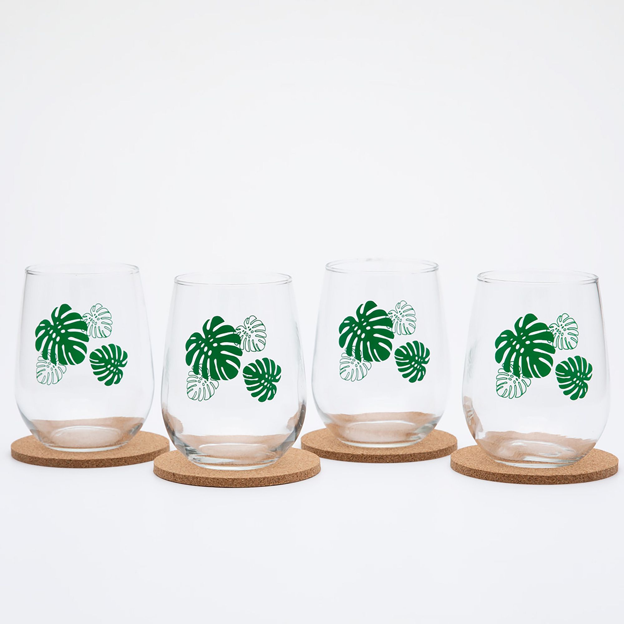 Counter Couture Stemless Wine Glass Sets | West Elm