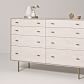 Video 1 for Modernist Wood &amp; Lacquer 8-Drawer Dresser (58&quot;) - Winter Wood