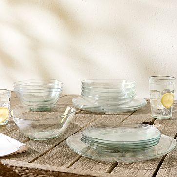 Acrylic dinnerware on sale