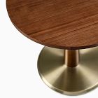 Claire Restaurant Dining Table - Wood - Round