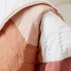 Airy Cotton Voile Geo Toddler Quilt - Clearance