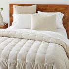 Classic Cotton Velvet Tack Stitch Quilt &amp; Shams