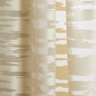 Textured Clipped Jacquard Curtain - Belgian Flax