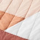 Airy Cotton Voile Geo Toddler Quilt - Clearance