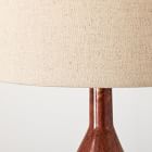 Asymmetry Ceramic Table Lamp (31&quot;) - Reactive Rust