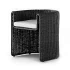 Outdoor Rounded Woven Dining Chair