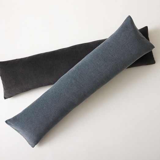 Classic Cotton Velvet Oversized Lumbar Pillow Cover West Elm