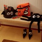 Ed Emberley Spider Pillow