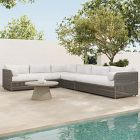 Coastal Outdoor 4-Piece L-Shaped Sectional (131&quot;)
