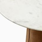 Anton Round Marble Pedestal Dining Table (48&quot;, 60&quot;)