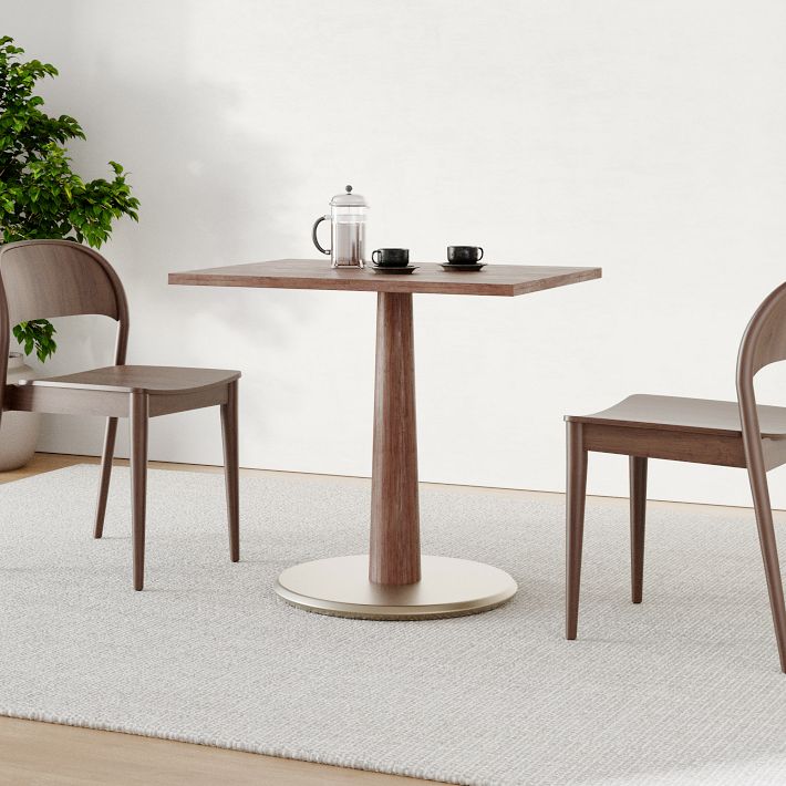 Claire Restaurant Dining Table - Wood - Rectangle