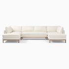 Hargrove 3-Piece U-Shaped Bumper Chaise Sectional (140&quot;)