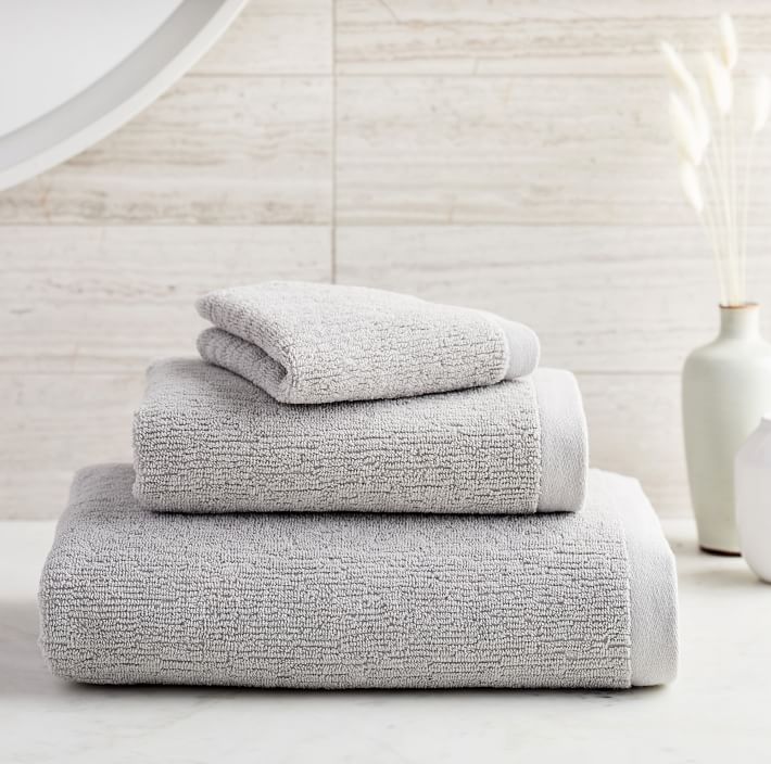 Frost Gray - Everyday Textured Towel Set