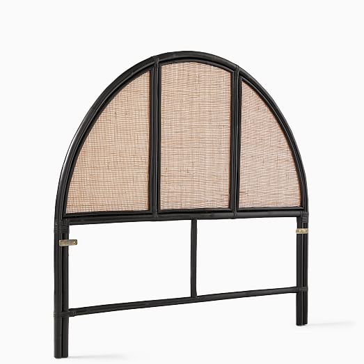 Jolene rattan deals headboard