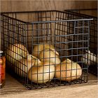 mDesign Metal Wire Baskets - Set of 2