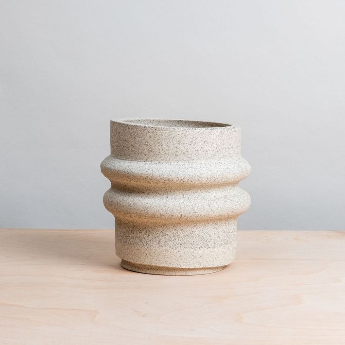 Utility Objects Bump Stoneware Planter