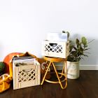 WAAM Industries Wooden Milk Crate