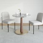 Claire Dining Table - Faux Marble - Round