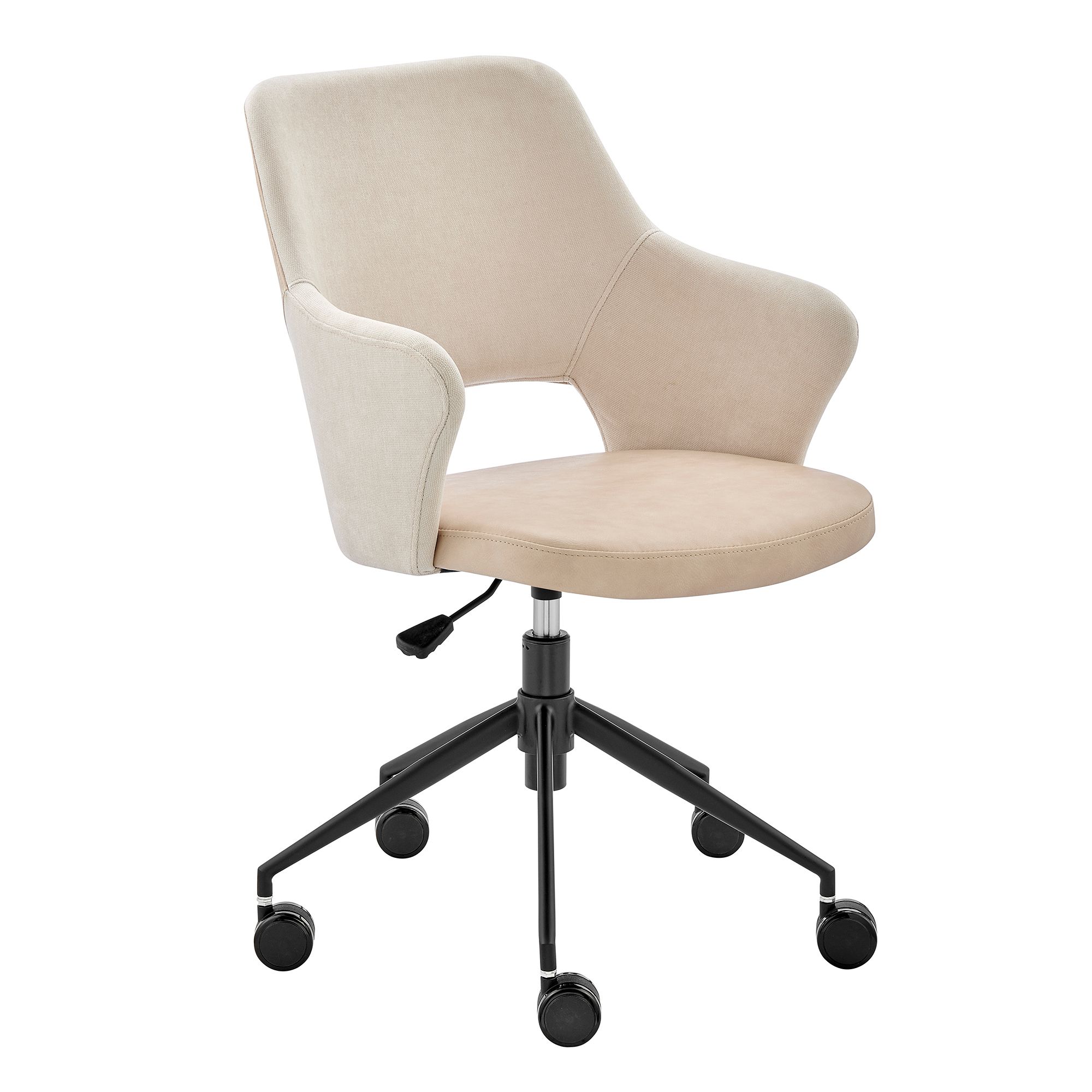Upholstered Wraparound Office Chair | West Elm