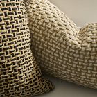 Woven Two-Tone Indoor/Outdoor Pillow