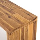 Alexa Reclaimed Wood Dining Bench - Honey