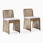 Coastal Outdoor Dining Chairs (Set of 2)