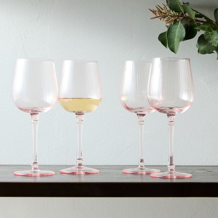 Esme Fluted&#160;White Wine Glass Sets