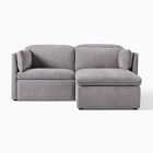 Shelter Motion Reclining Small Reversible 2-Piece Chaise Sectional (70&quot;)