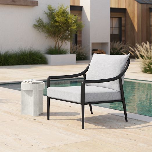 Madrid Outdoor Lounge Chair West Elm