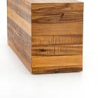 Alexa Grand Reclaimed Wood Rectangle Coffee Table - Light Honey