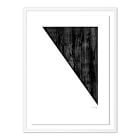 Angle II in Black Framed Wall Art by The Holly Collective