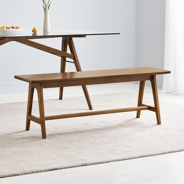 West elm store a frame bench