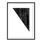 Angle II in Black Framed Wall Art by The Holly Collective