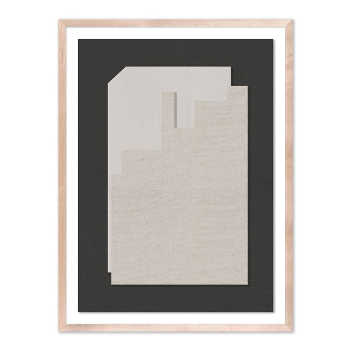 Dimensional Abstract VII Framed Wall Art by Coup d'Esprit