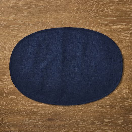 European Linen Oval Placemats West Elm