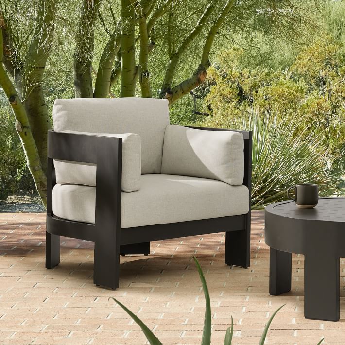 Caldera Aluminum Outdoor Lounge Chair