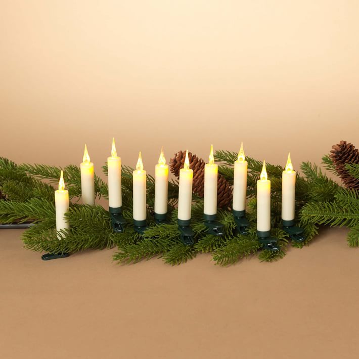 Remote Control LED Candles (Set of 10)