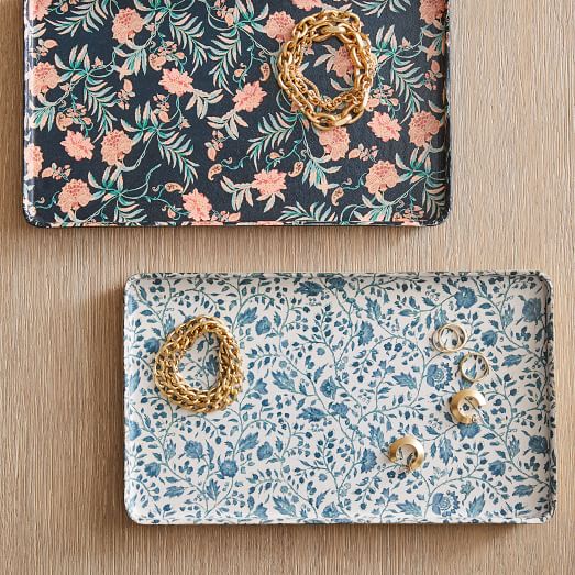 PapierMache Trinket Trays West Elm
