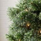 Pre-Lit Faux Cashmere Pine Christmas Tree - 7.5'