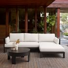 Caldera Aluminum Outdoor 2-Piece Chaise Sectional (105&quot;)