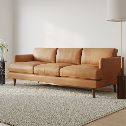 Haven Loft Leather Sofa (76
