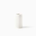 Indoor/Outdoor Wavy Edge Basic Candle - White