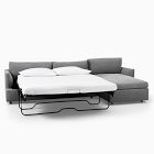 Haven 2-Piece Sleeper Sectional w/ Storage Chaise (115&quot;)