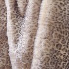 Faux Fur Leopard Throw