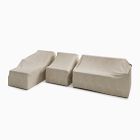Portside 3-Piece Chaise Sectional Outdoor Furniture Covers