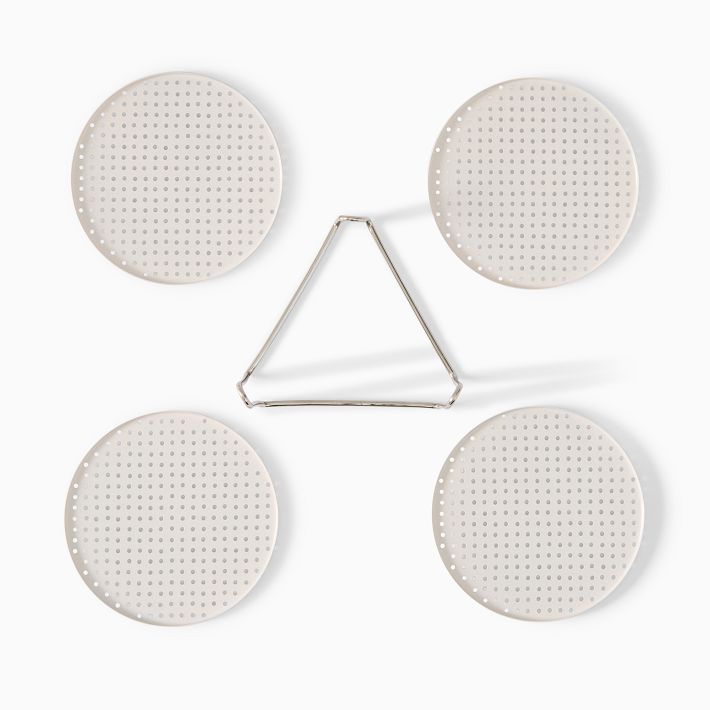 Half Dipped Metal Coasters (Set of 4)