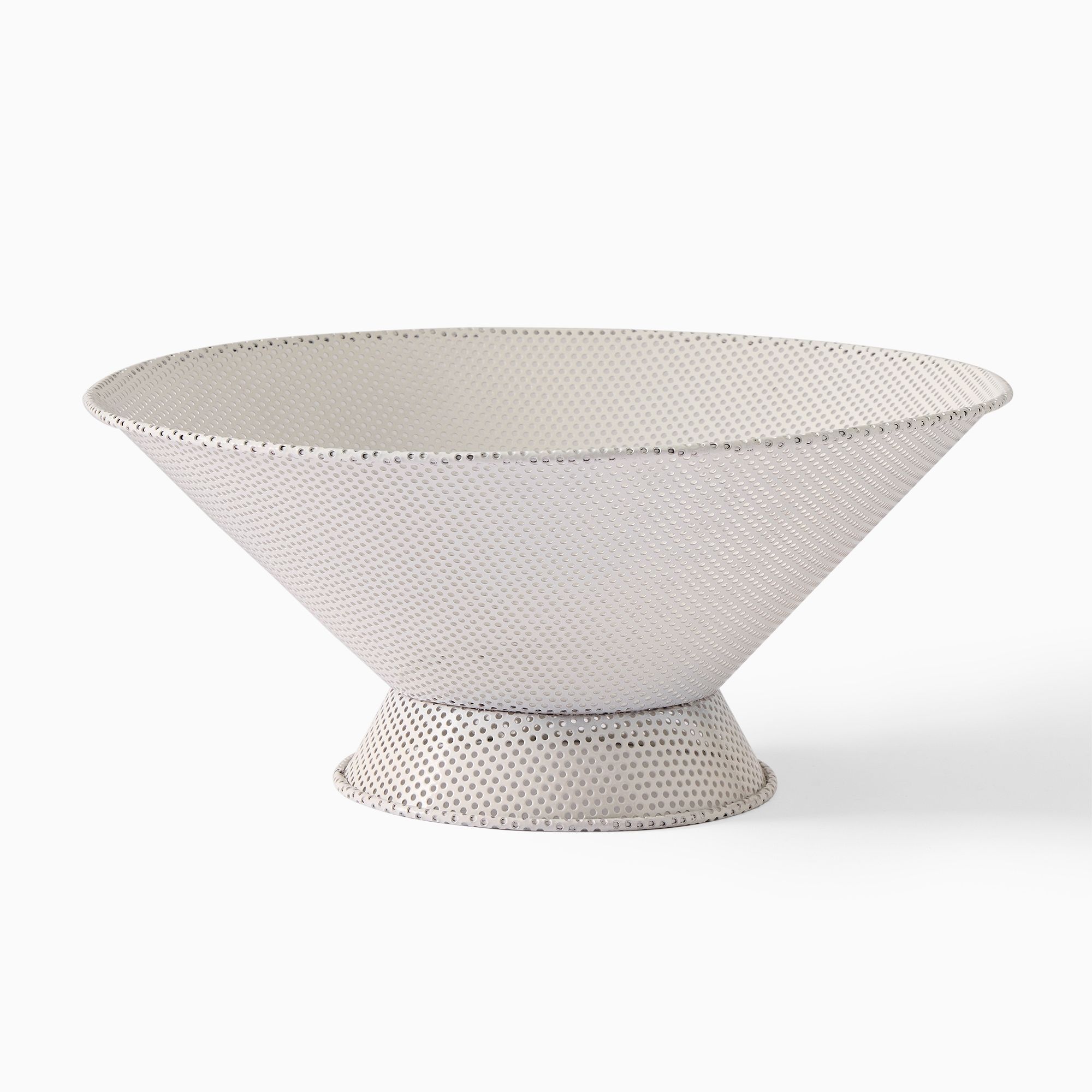 Billy Cotton Perforated Metal Fruit Bowl | West Elm